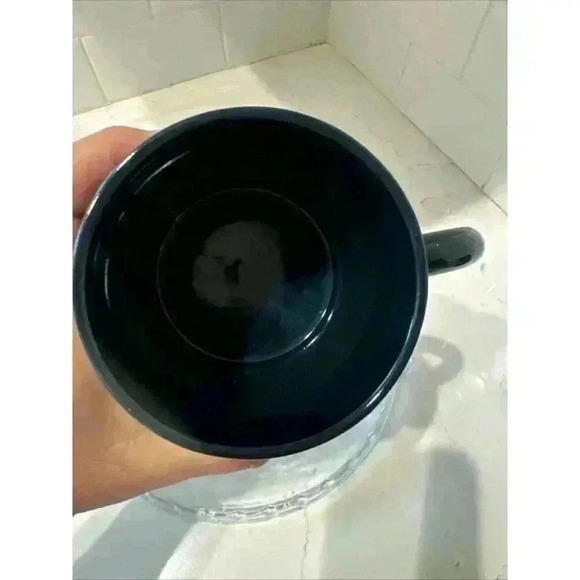 Starbucks Royal Blue Floral 2021 Coffee Mug Cup 12 Oz Ceramic Collectible - Picture 11 of 13